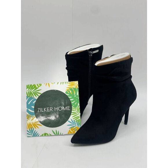 Jessica Simpson Women's Lerona Pointed-Toe Dress Booties - Black 5.5M - Picture 1 of 8